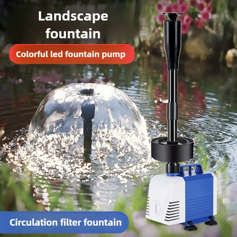 Aquarium Fish Images - 110V 220V Balık gölet çeşme pompası