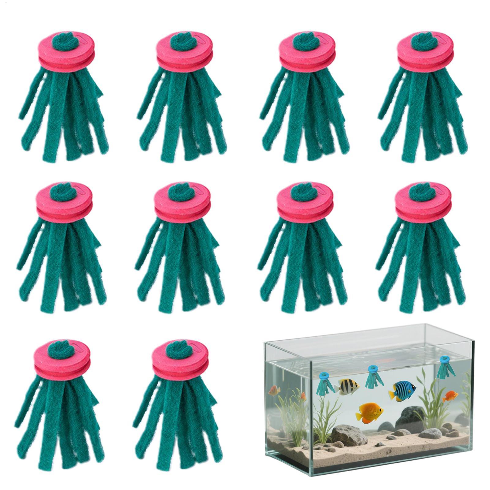 Aquarium Fish Eggs - 10 adet akvaryum yumurtlama mopu dekoratif