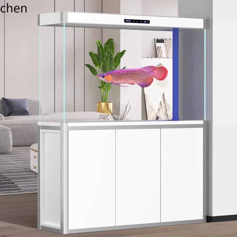Aquarium Fish Dragon - DSAultra beyaz cam tabanlı filtreli balık