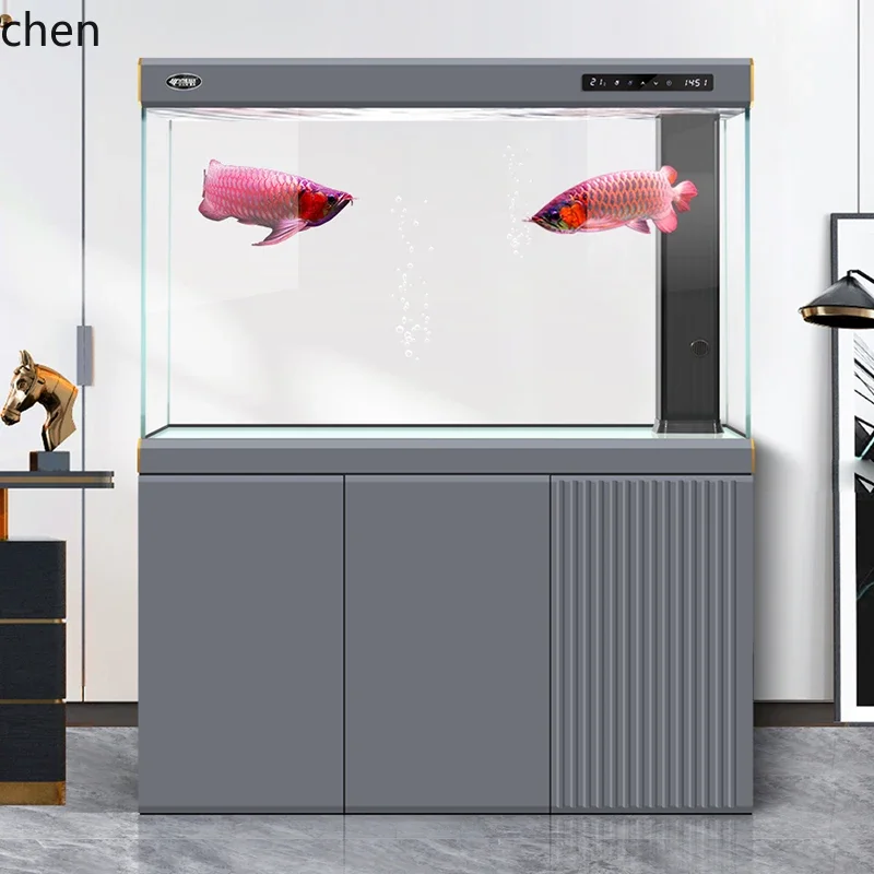 Aquarium Fish Dragon - Balık Tankı Oturma Odası Ultra Şeffaf