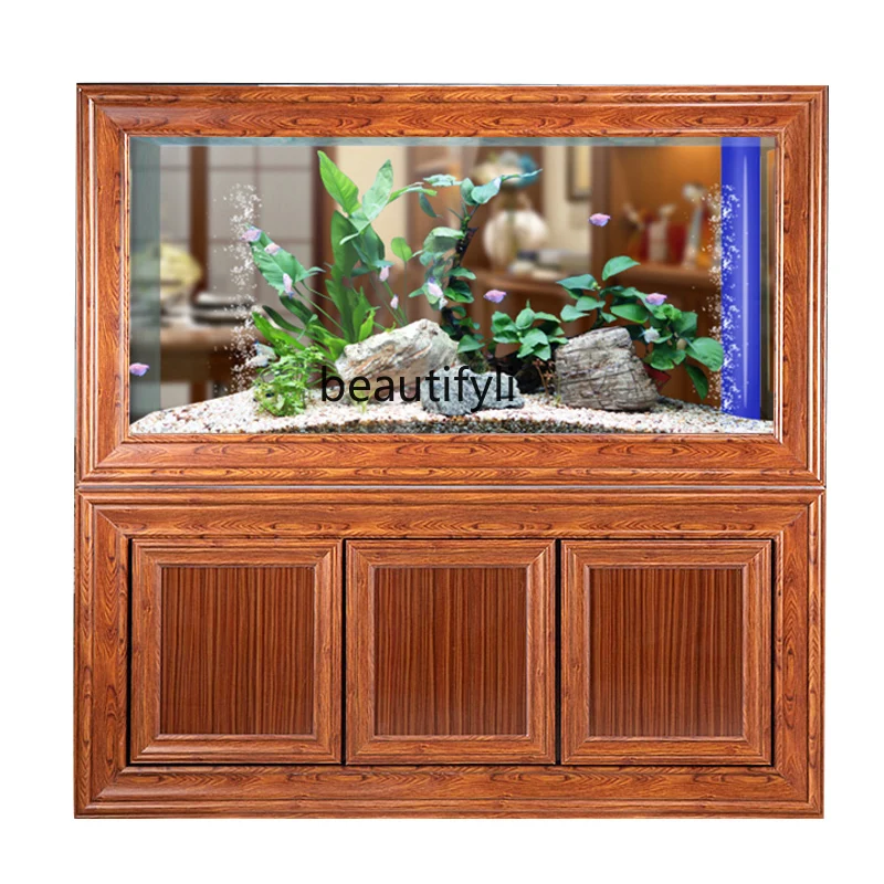 Aquarium Fish Dragon - Çin Tarzı Sekoya Benzeri Desenli Ejderha