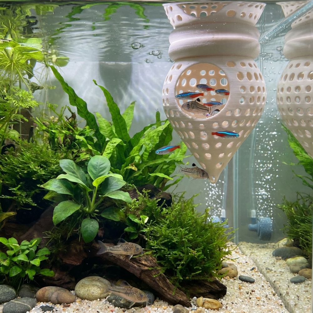 3D Baskılı Yüzen Balık Hamağı  - Aquarium Fish Hideout incelemesi ve fiyatı
