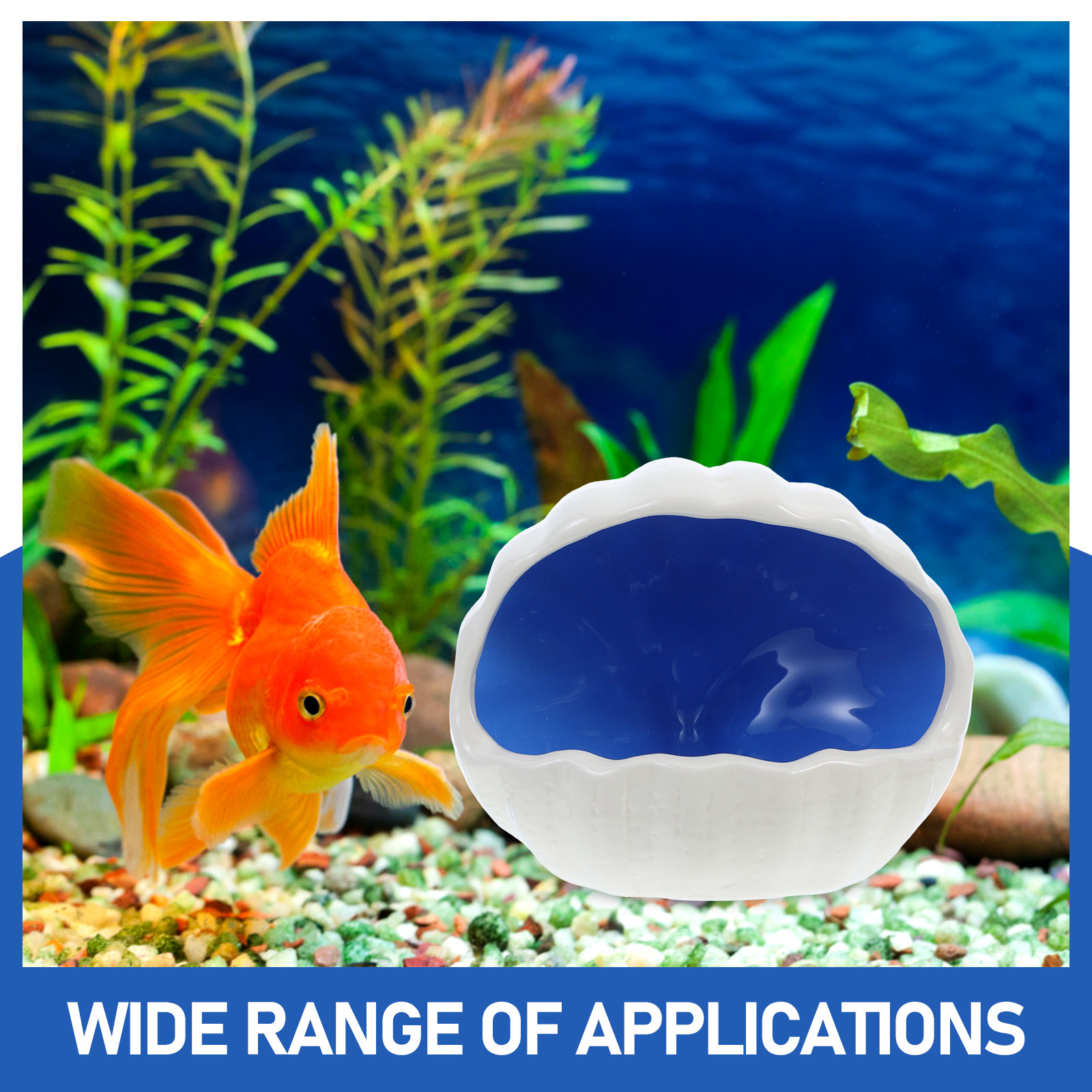 Seramik Deniz Kabuğu Balık Evi - Aquarium Fish World incelemesi ve fiyatı