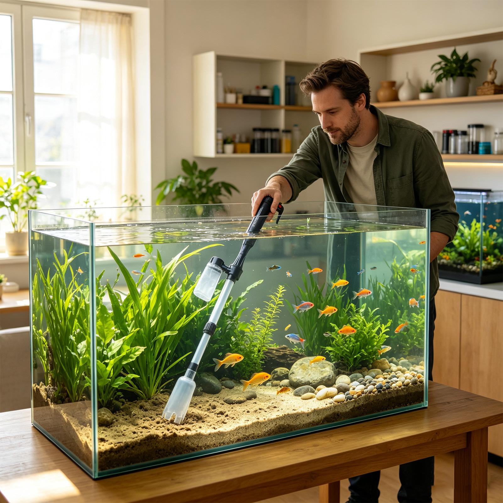 3'ü 1 Arada Akvaryum Vakumlu Ç - Aquarium Fish Electric incelemesi ve fiyatı