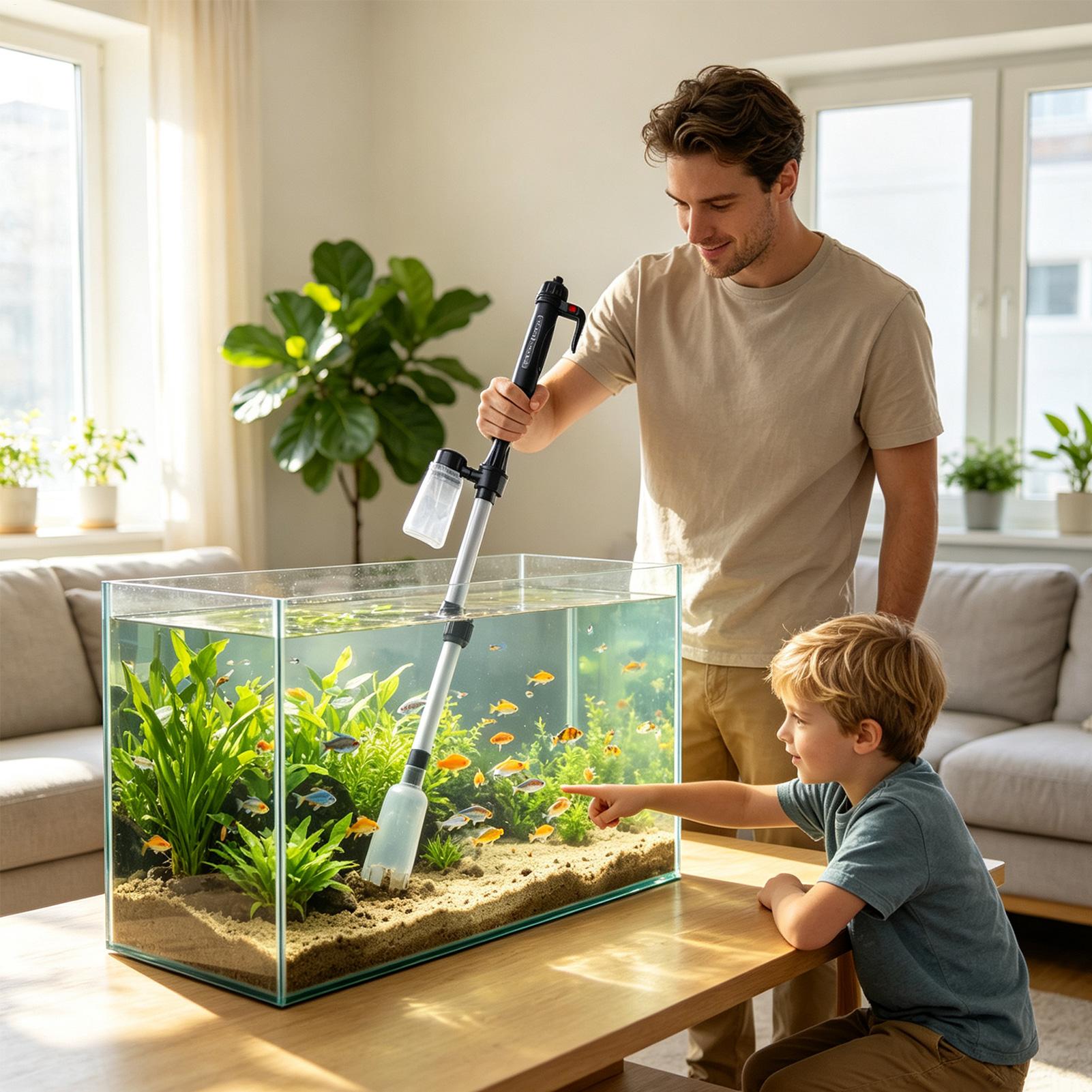 3'ü 1 Arada Akvaryum Vakumlu Ç - Aquarium Fish Electric incelemesi ve fiyatı