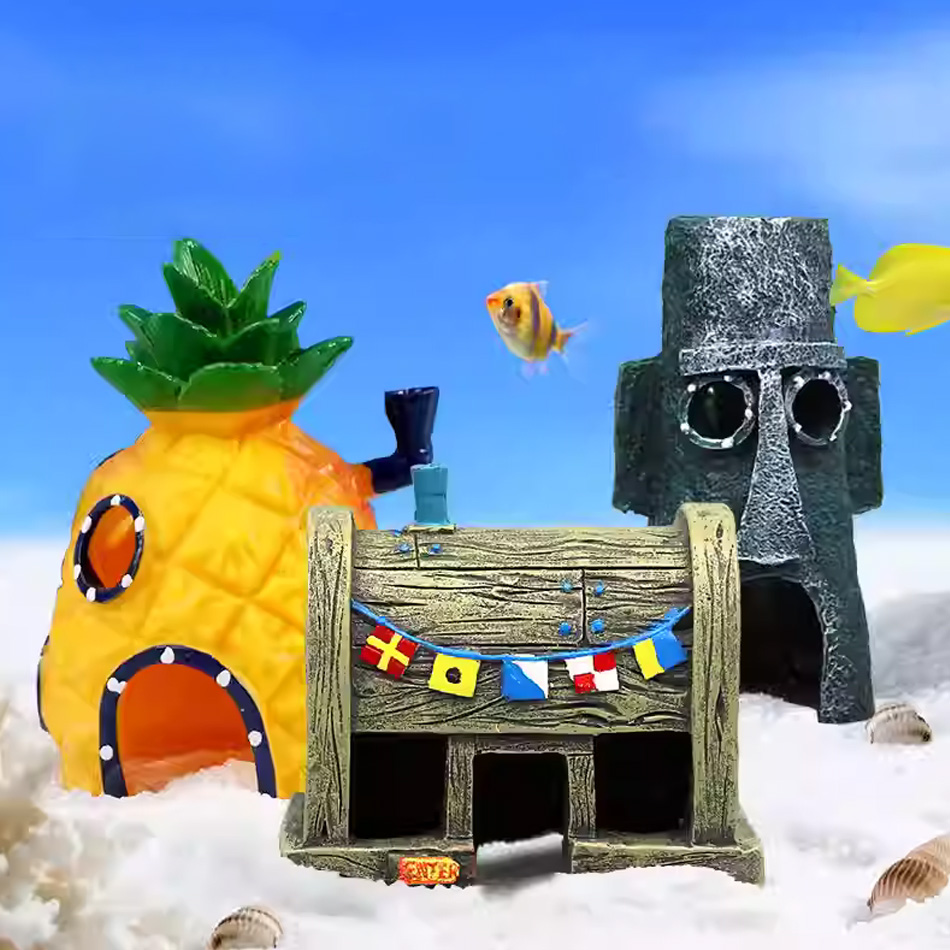 3 adet Karikatür Balık Tankı D - Aquarium Fish Japan incelemesi ve fiyatı