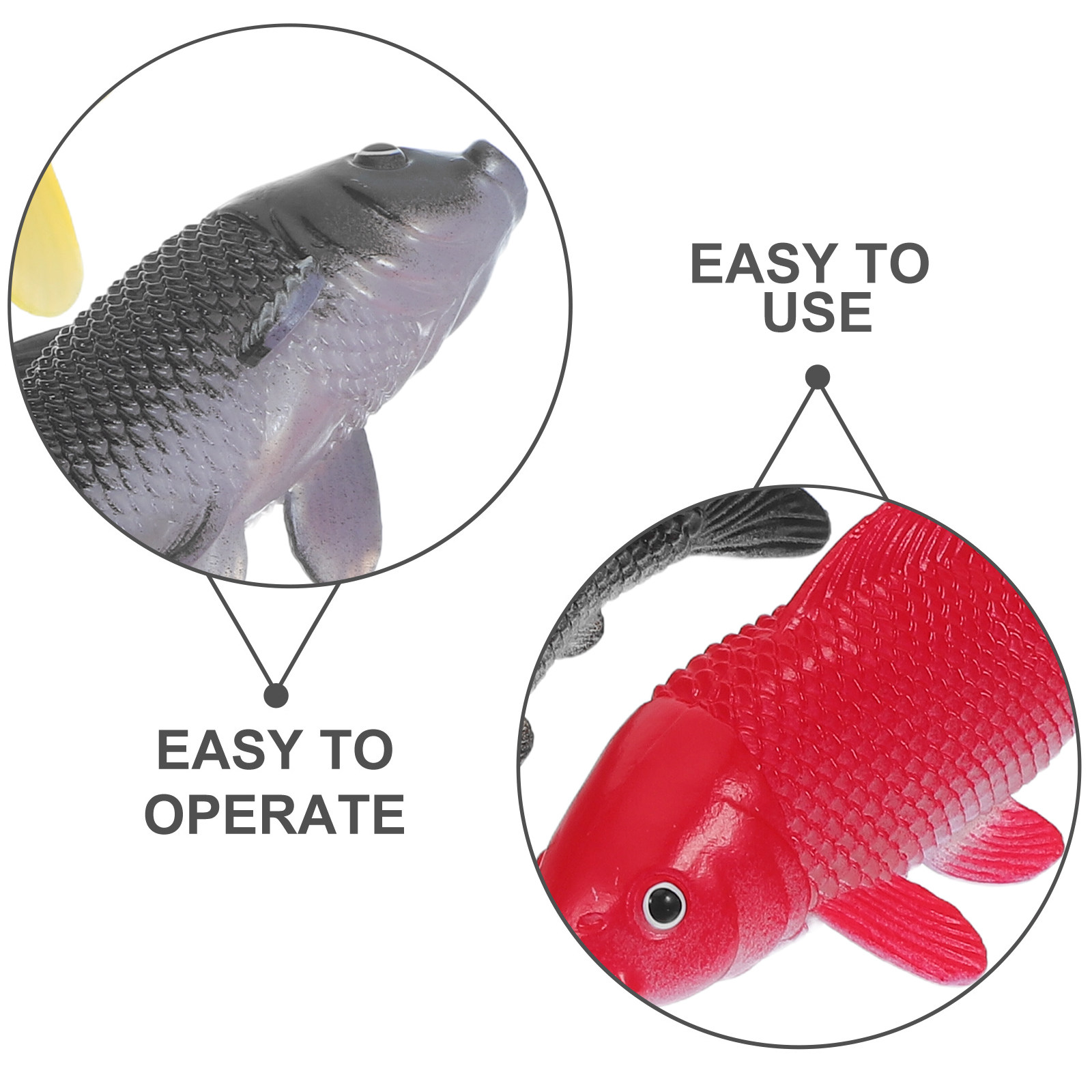 3 adet Balık El Sanatları Oyun - Aquarium Fish In Pond incelemesi ve fiyatı