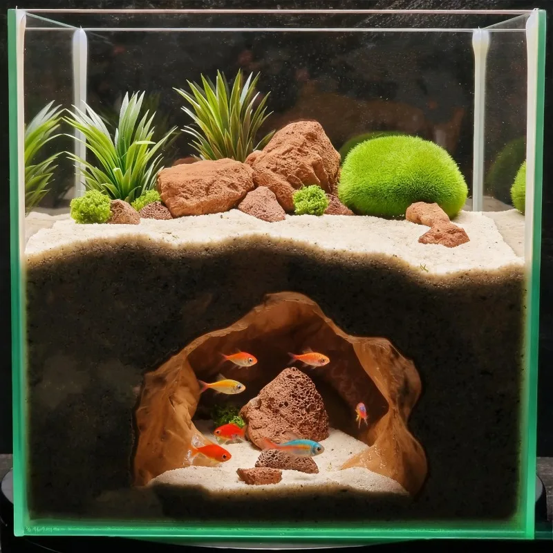 Batma Deliği Mağarası Akvaryum - Aquarium Fish Hideout incelemesi ve fiyatı