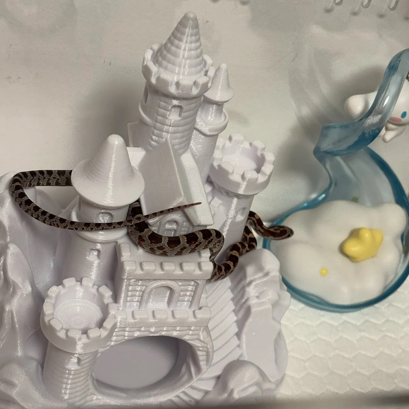 Peri Masalı Kalesi 3D Baskı Ak - Aquarium Fish Hideout incelemesi ve fiyatı