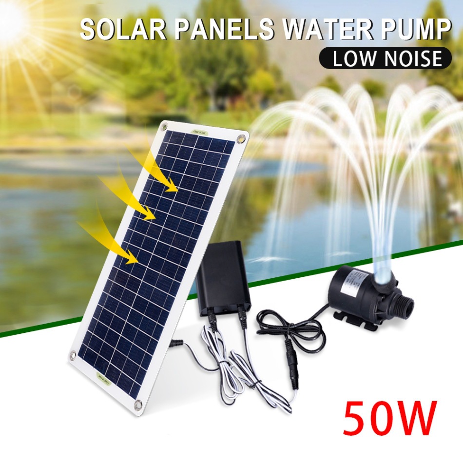 50W Güneş Enerjili Su Pompası  - Aquarium Fish In Pond incelemesi ve fiyatı