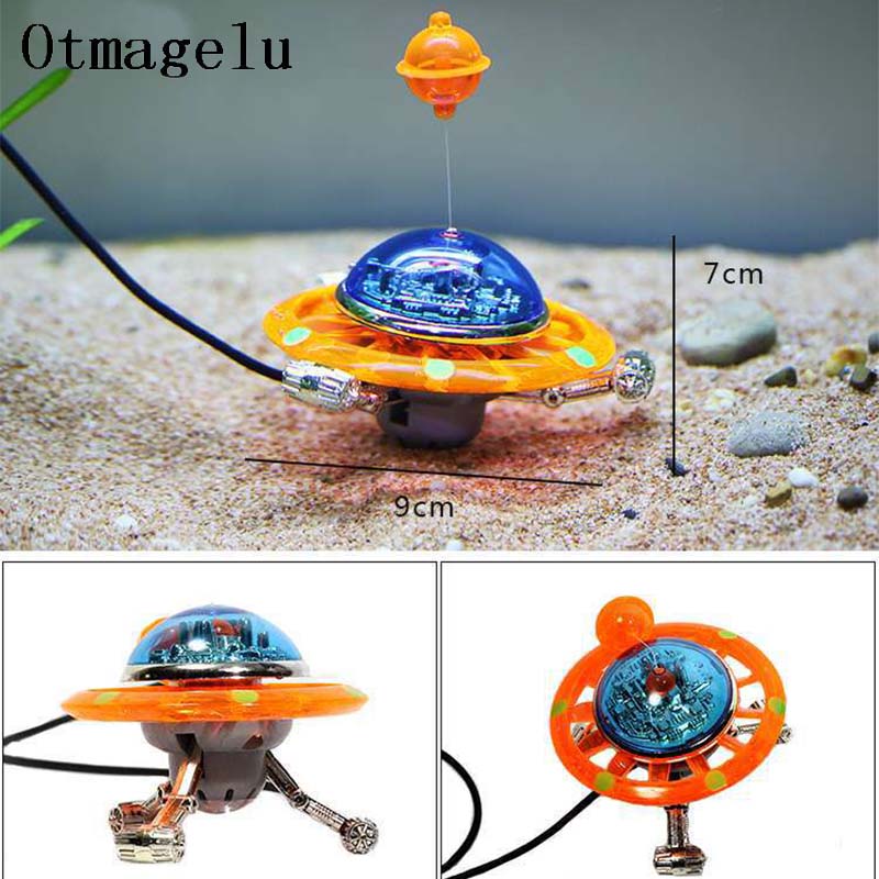 Asılı UFO Akvaryum Heykeli Wor - Aquarium Fish World incelemesi ve fiyatı