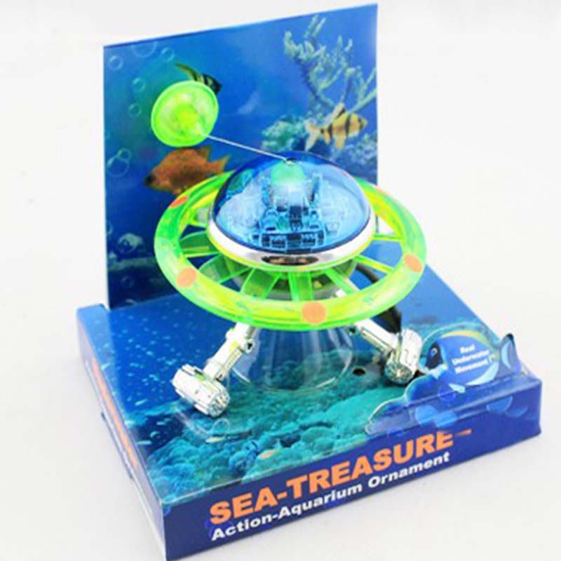 Asılı UFO Akvaryum Heykeli Wor - Aquarium Fish World incelemesi ve fiyatı